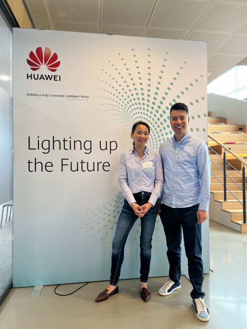 Jenny Kan and Kevin Cheng, co-founders of SkyCircle